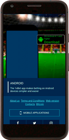  1xbet android app